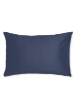 Poszewka satynowa granatowa