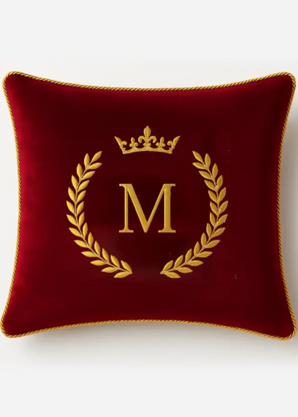 MAROHOME-poduszka-dekoracyjna-Queeny-bordo