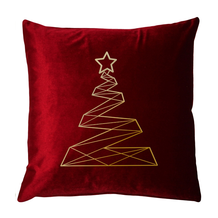 Poduszka VELVET Christmas Tree