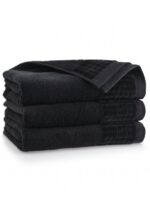 Personalizowany ręcznik kąpielowy - czarny