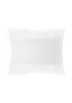 Poszewka biała z koronką