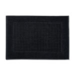 Dywanik łazienkowy czarny 50 x 70