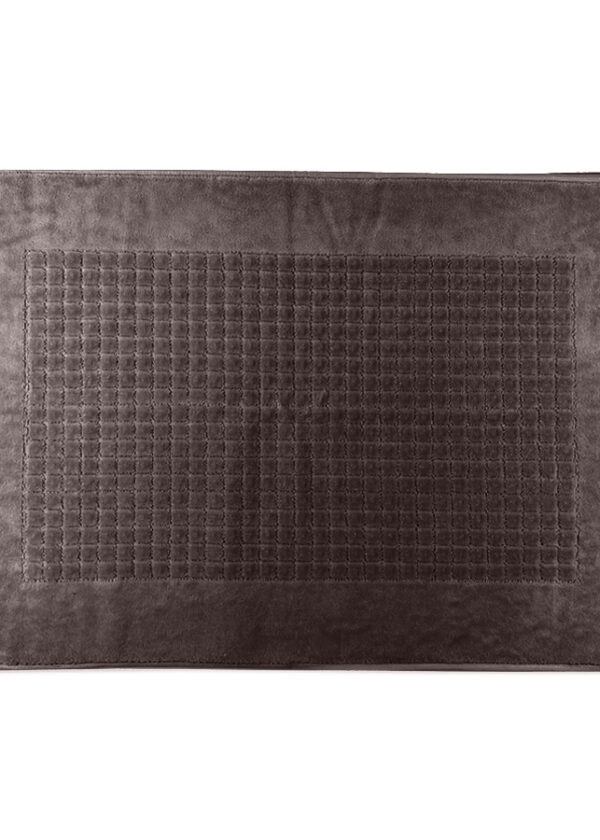 Dywanik łazienkowy brązowy 50 x 70