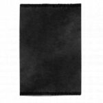 Koc bawełniany - czarny - 150 x 200