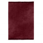 Koc bawełniany - christmas red - 150 x 200