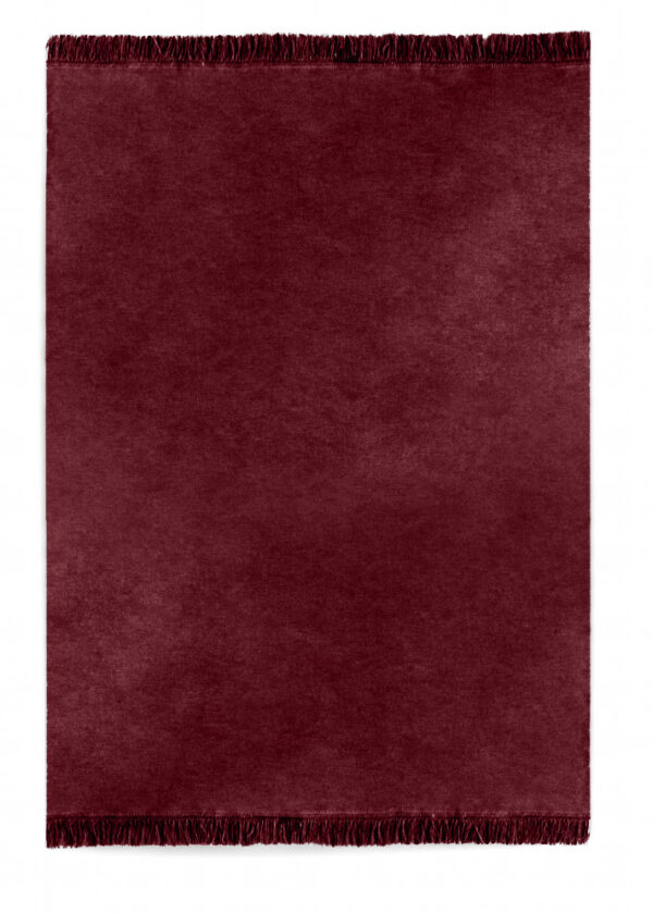 Koc bawełniany - christmas red - 150 x 200