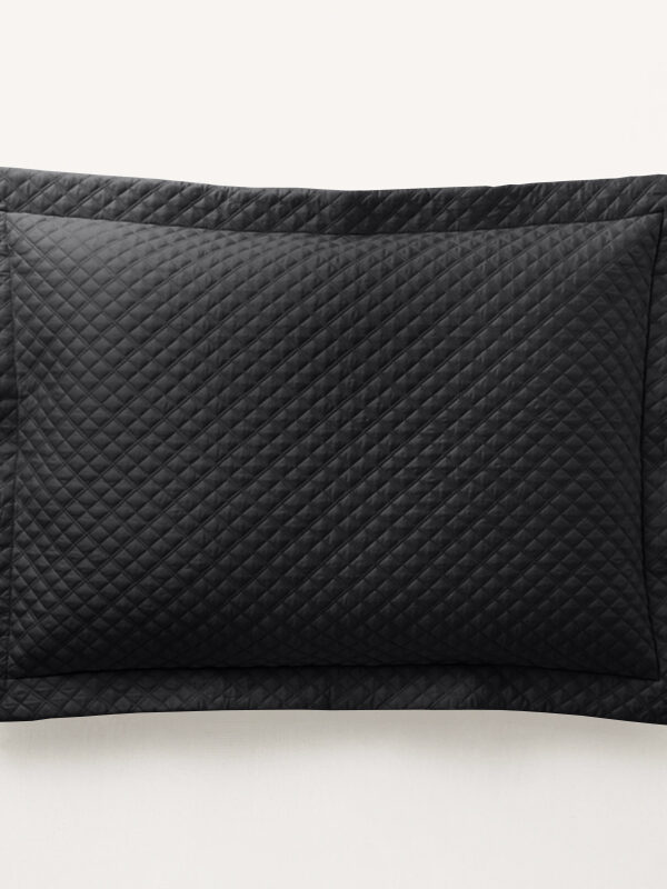 Poduszka prostokąt VELVET CAPRI - Czarny