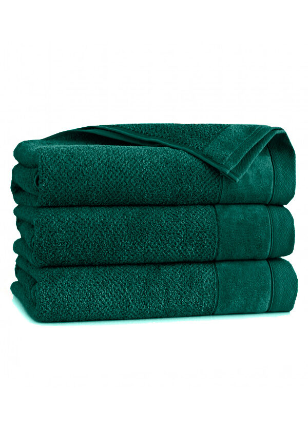 Ręcznik personalizowany MITO - butelkowa zieleń