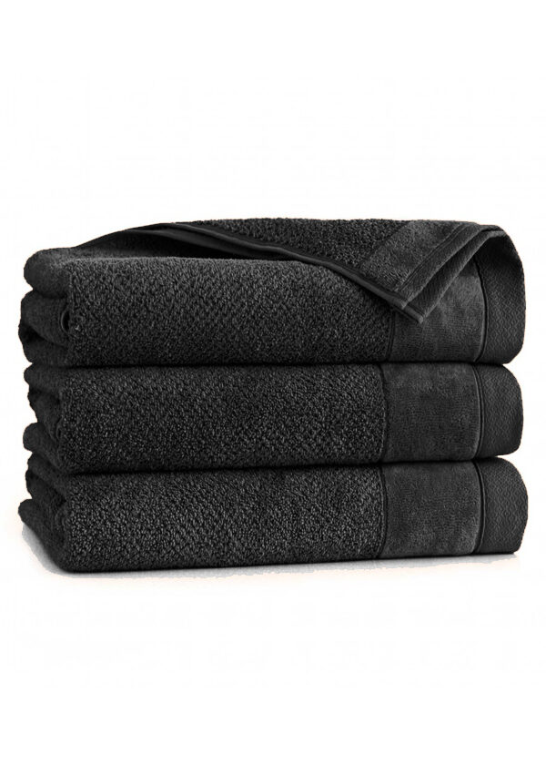 Ręcznik personalizowany MITO - czarny