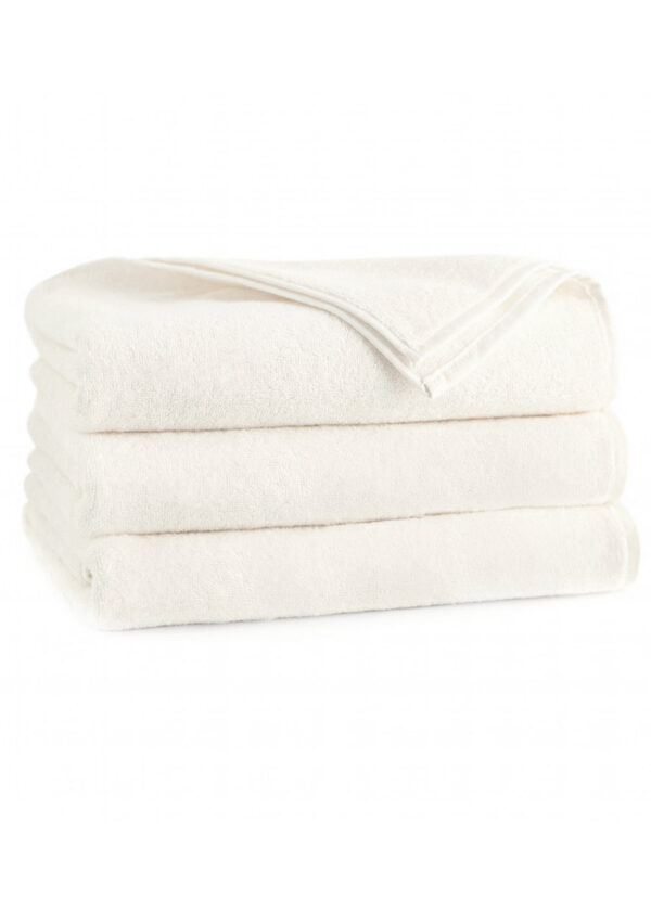 Personalizowany ręcznik bambusowy BASIC – kremowy