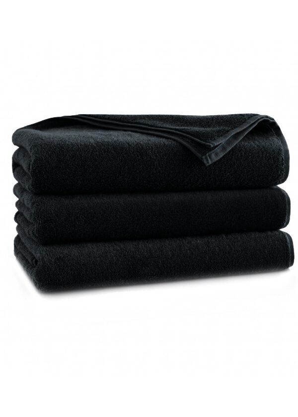 Personalizowany ręcznik bambusowy BASIC – czarny