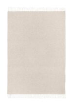 Koc CUBA wełniano-kaszmirowy z frędzlami maro home