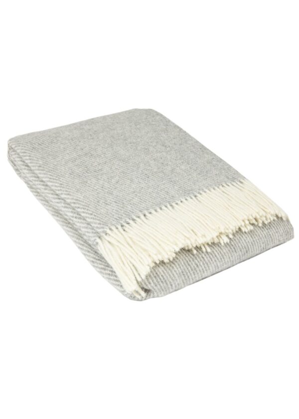 Koc ZELANDIA wełniany z frędzlami maro home