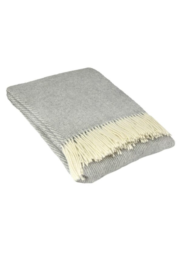 Koc ZELANDIA wełniany z frędzlami maro home