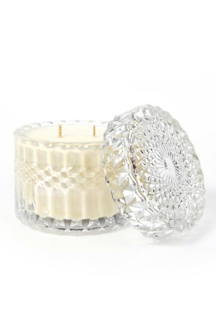 świeca sojowa premium handmade marohome elegance crystal