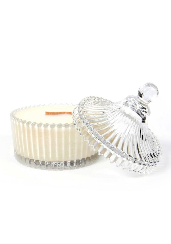 świeca sojowa premium handmade marohome glow crystal