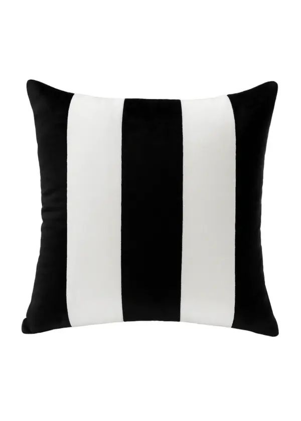MAROHOME-poduszka-dekoracyjna-velvet-stripe-biala-czarna