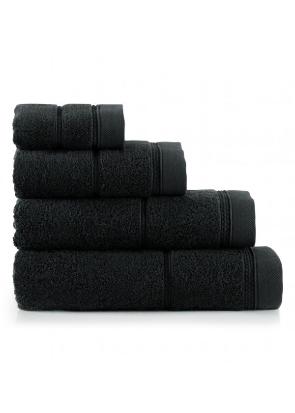 Personalizowany ręcznik premium – czarny