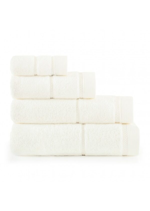 Personalizowany ręcznik premium – kremowy