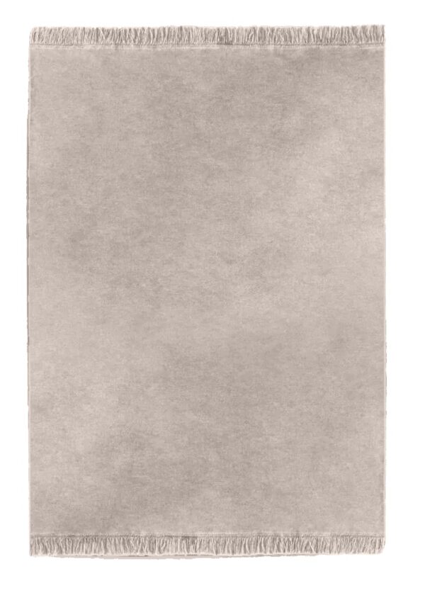 Koc bawełniany - beżowy - 150 x 200