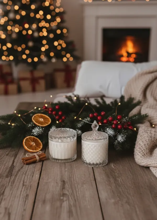 Świeca sojowa - Ciepło Bursztynu