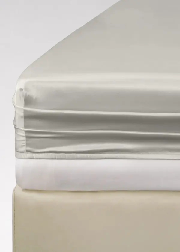 Prześcieradło TENCEL™ LUX dune beż z gumką