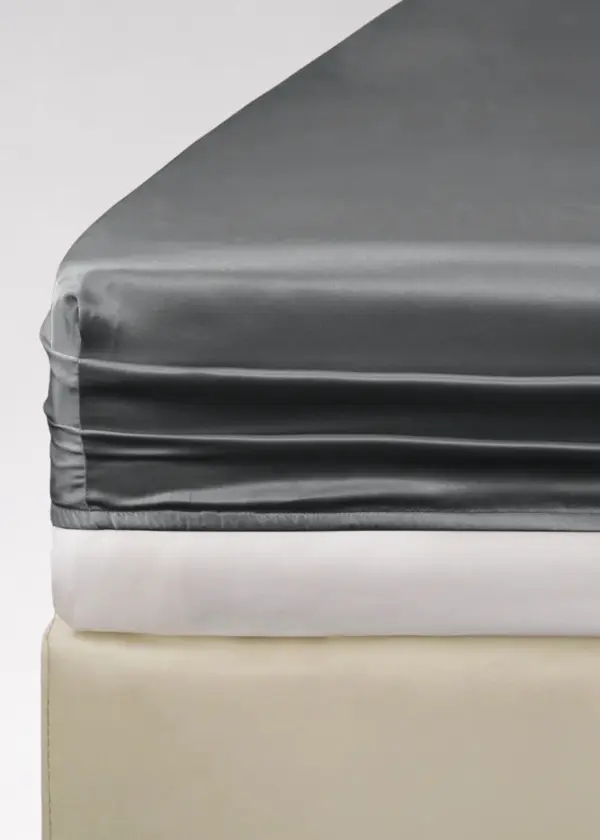 Prześcieradło TENCEL™ LUX grafit z gumką
