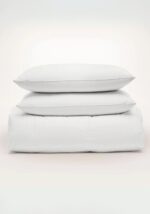 Zestaw poduszki i kołdry puchowej premium