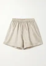 Piżama TENCEL™ LUNA dune beż - spodenki