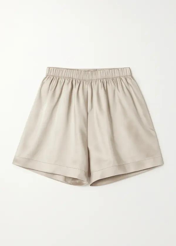 Piżama TENCEL™ LUNA dune beż - spodenki