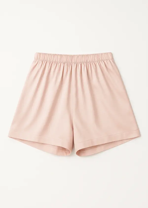 Piżama TENCEL™ LUNA pudrowy róż - spodenki