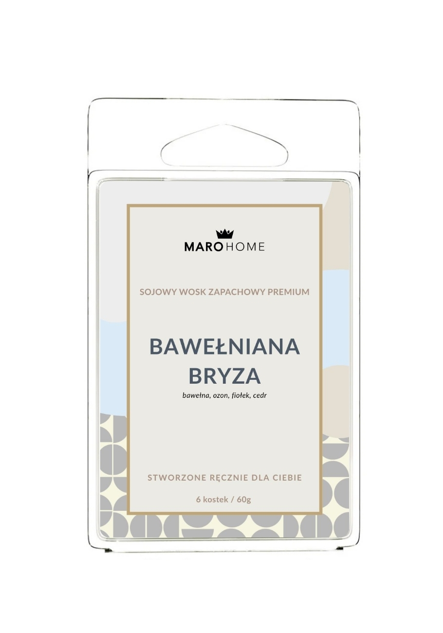 Wosk zapachowy premium - Bawełniana bryza