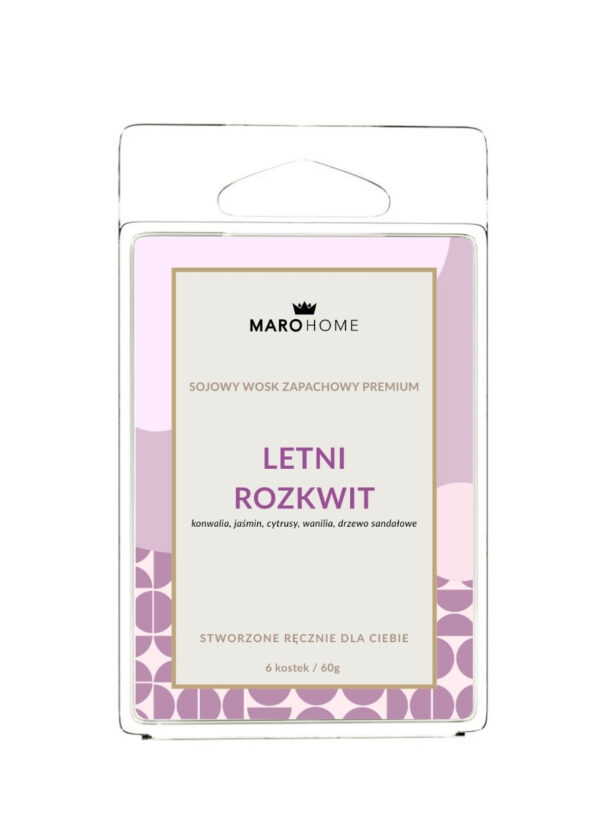 Wosk zapachowy premium - Letni rozkwit