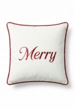 Poduszka VELVET biała MERRY