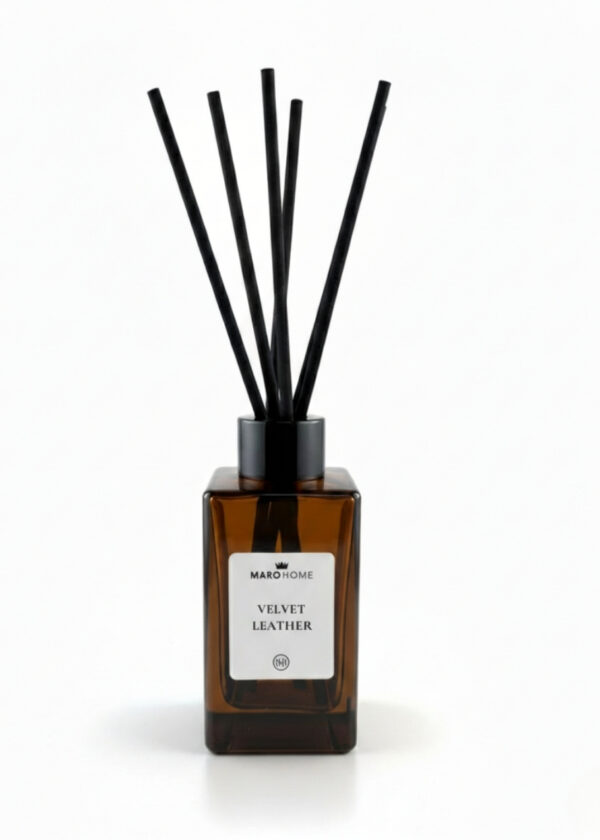 Patyczki zapachowe - Velvet Leather - 100ml